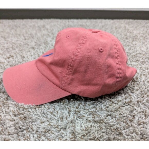 Polo Ralph Lauren Baseball Hat Cap Chino Cotton Adjustable Classic Faded Salmon - Picture 3 of 8